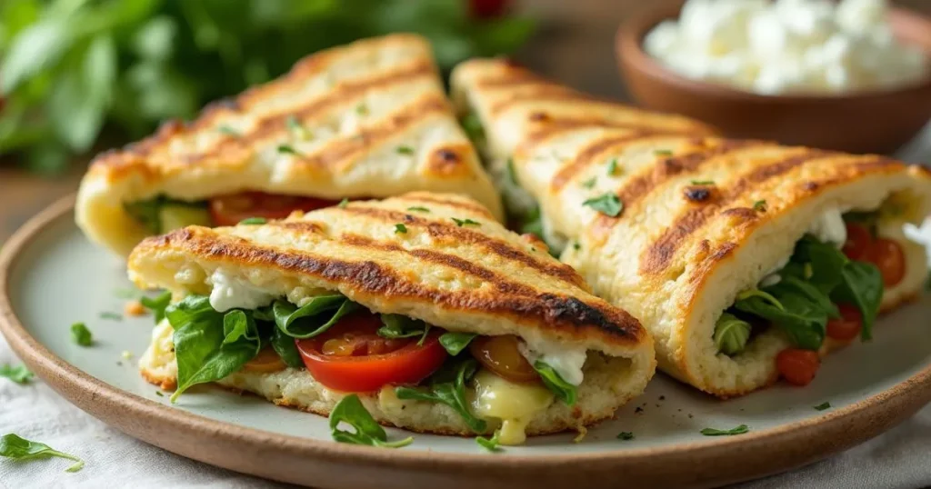 cottage cheese flatbread